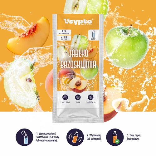 Vsypto Æble-Fersken, 9g - 5