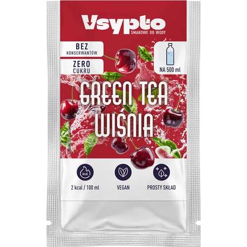 VSYPTO Green Tea Kirsebær, 3 g - 2