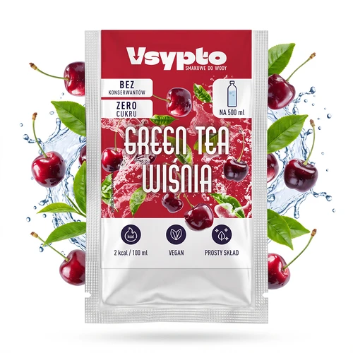 VSYPTO Green Tea Kirsebær, 3 g