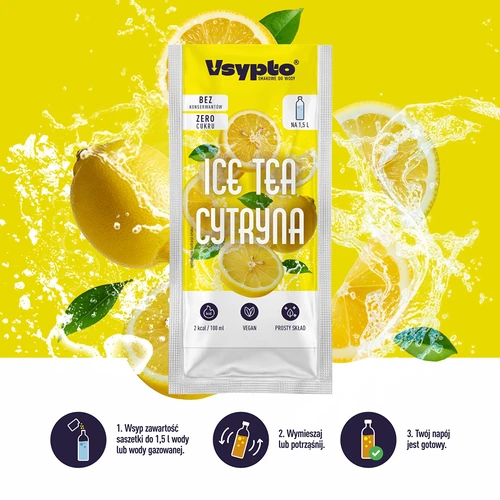 Vsypto Ice Tea Citron, 9 g - 5