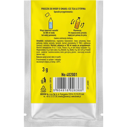 VSYPTO Iste Citron, 3 g - 3