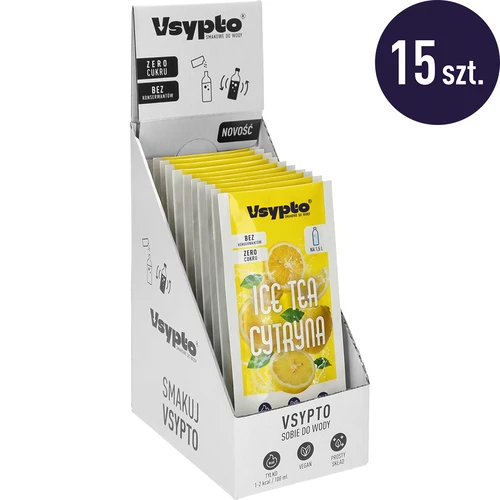 Vsypto Iste Citron – sæt 15 x 9 g