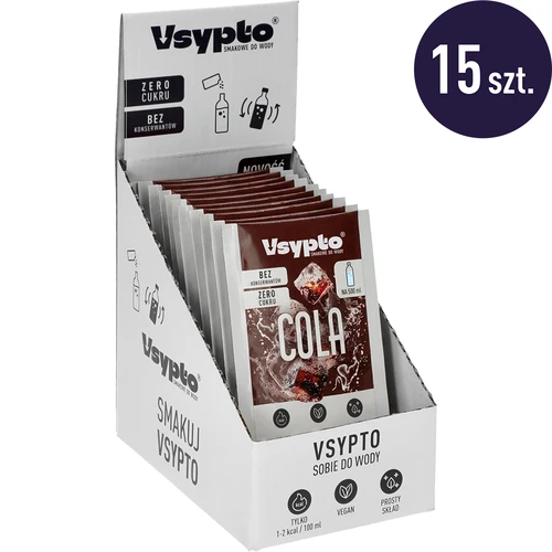 VSYPTO med colasmag – smagspulver til vand, 3 g - 9