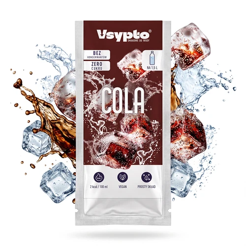 VSYPTO med colasmag - smagspulver til vand, 9 g