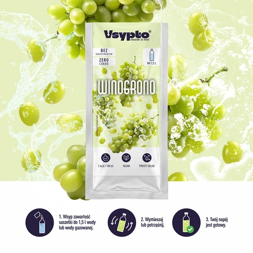 VSYPTO med druesmag, 9 g - 5