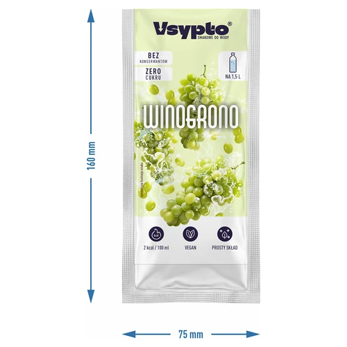 VSYPTO med druesmag, 9 g - 4