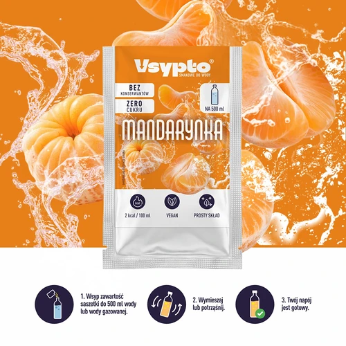 VSYPTO med mandarinsmag, 3 g - 5