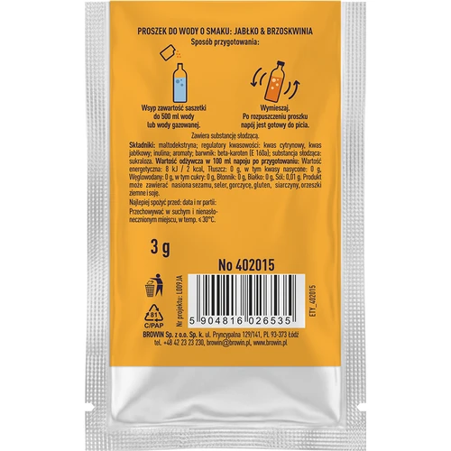 VSYPTO med smag af Æble-Fersken, 3 g - 3