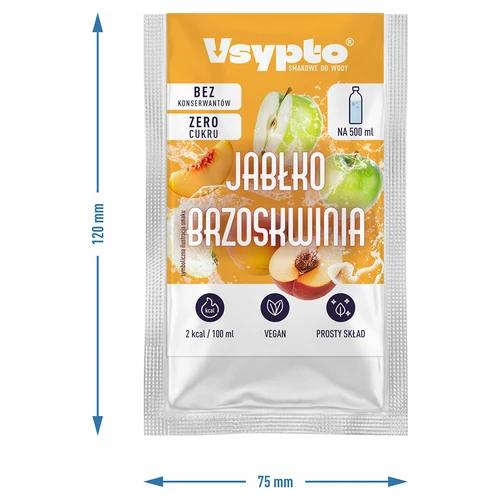 VSYPTO med smag af Æble-Fersken, 3 g - 4