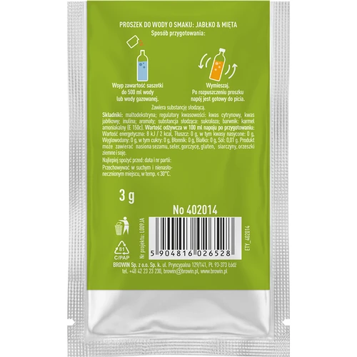 VSYPTO med smag af Æble & Mynte, 3 g - 3