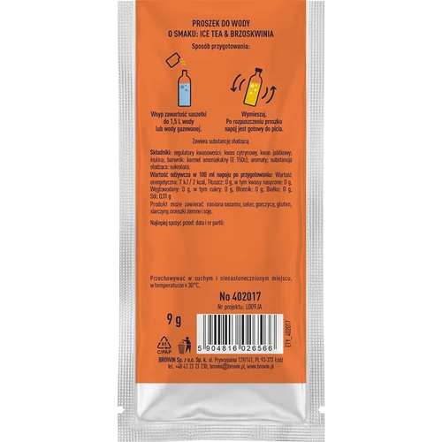 VSYPTO med smag af Iste Fersken, 9 g - 3