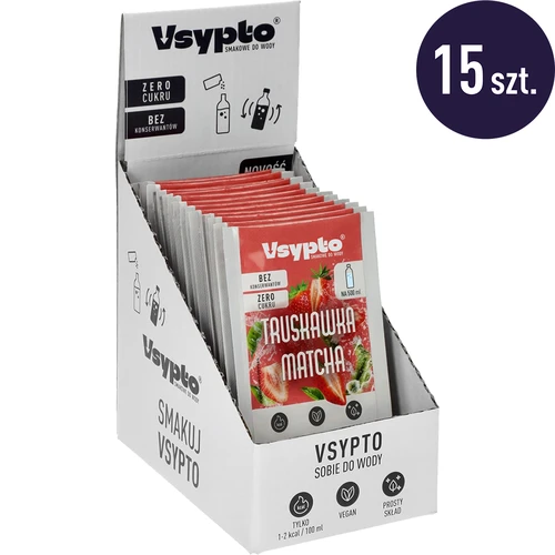 VSYPTO med smag af Jordbær & Matcha, 3 g - 9
