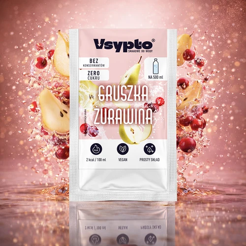 VSYPTO med smag af Pære & Tranebær, 3 g