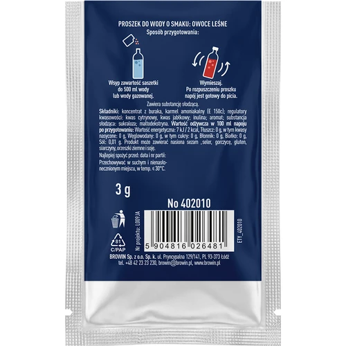 VSYPTO med smag af skovbær, 3 g - 3