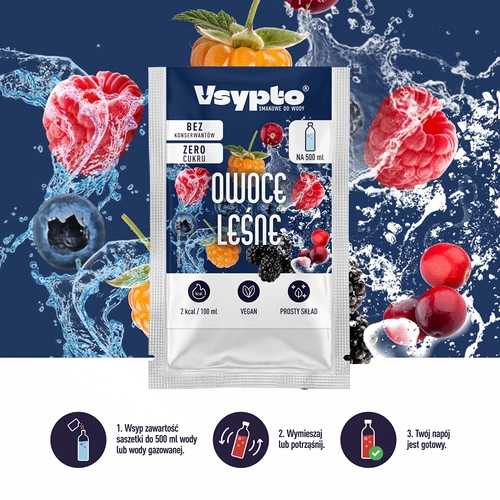 VSYPTO med smag af skovbær, 3 g - 5