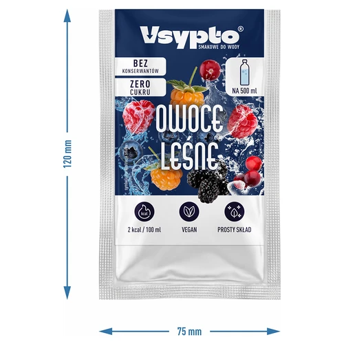 VSYPTO med smag af skovbær, 3 g - 4