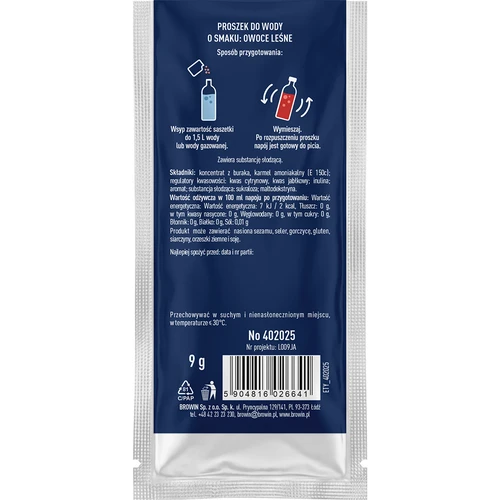 VSYPTO med smag af skovbær, 9 g - 3