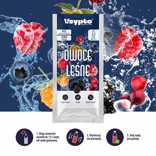 VSYPTO med smag af skovbær, 9 g - 5