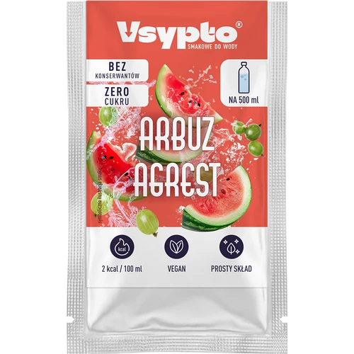 VSYPTO med smag af vandmelon og stikkelsbær, 3 g - 2