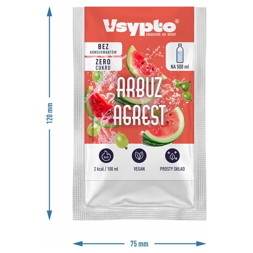 VSYPTO med smag af vandmelon og stikkelsbær, 3 g - 4