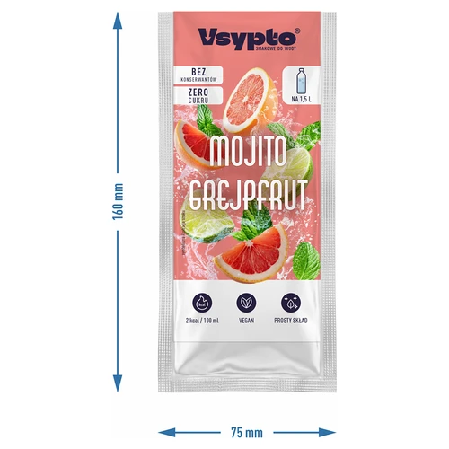 VSYPTO med smagen Mojito Grapefrugt, 9 g - 4