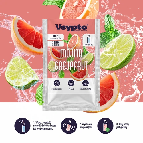 VSYPTO Mojito Grapefrugt, 3 g - 5