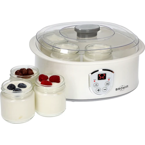 Yoghurtmaskine med termostat, 7 glas, 1,3 L - 7
