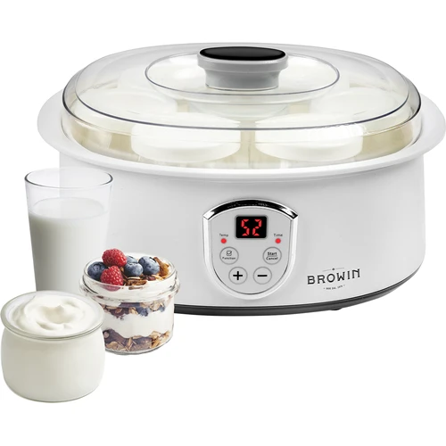 Yoghurtmaskine med termostat, 7 glas, 1,3 L  - 1 