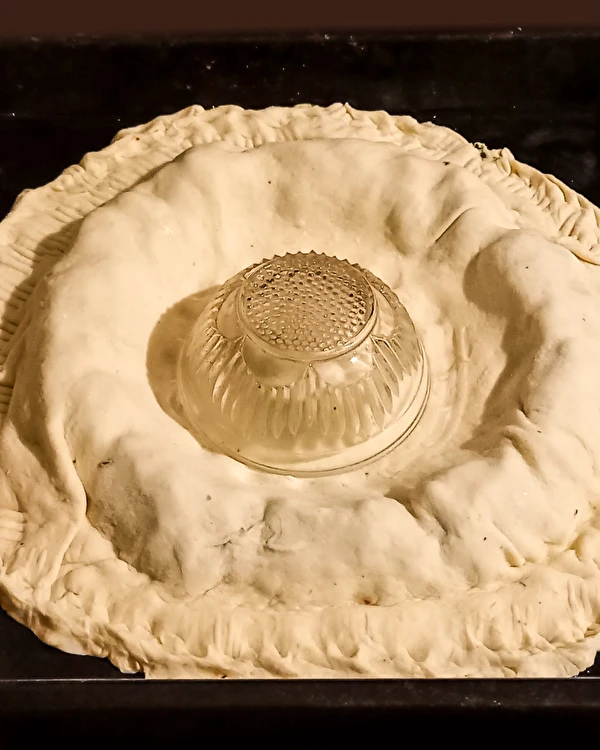 Gærstjerne med spinat