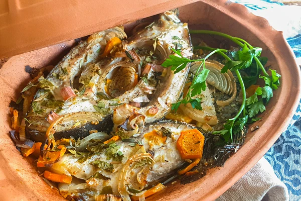 Karpe i romersk gryde