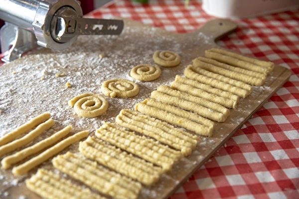 Småkager fra kødhakkeren