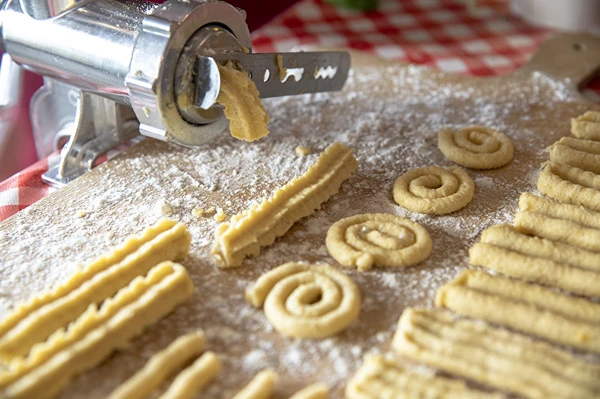 Småkager fra kødhakkeren