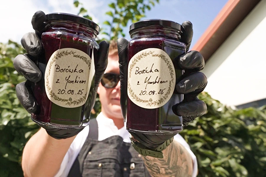 Browin Przepiśnik - Blåbærmarmelade med Jänek-Majster-essens