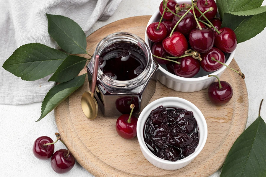 Hjemmelavet kirsebærmarmelade