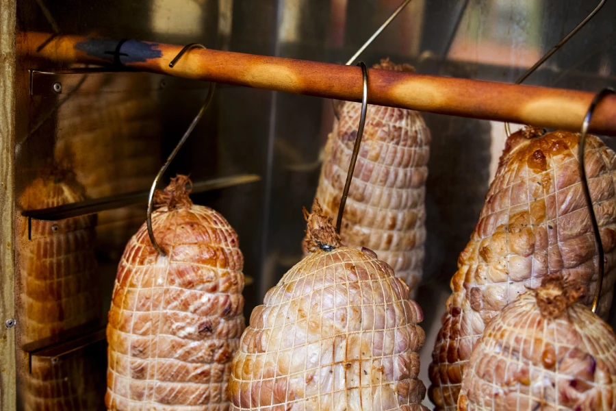 Browin Przepiśnik - Hjemmerøget skinke - røgshow