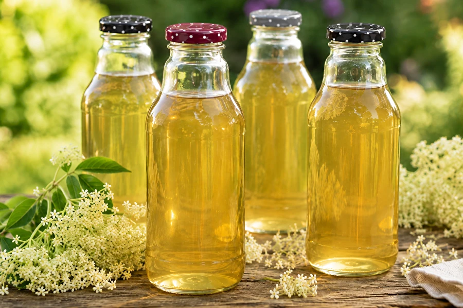 Browin Przepiśnik - Hyldeblomstsirup med pektin