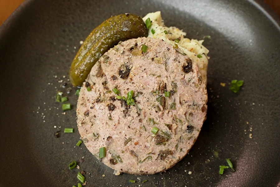 Browin Przepiśnik - Lunchboks med luncheon meat af svinekød