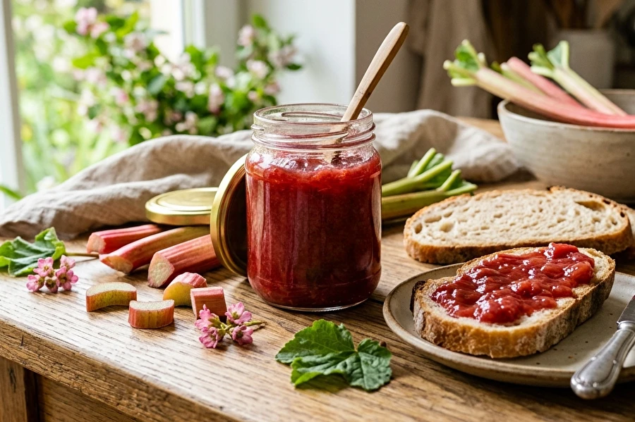 Rabarbermarmelade