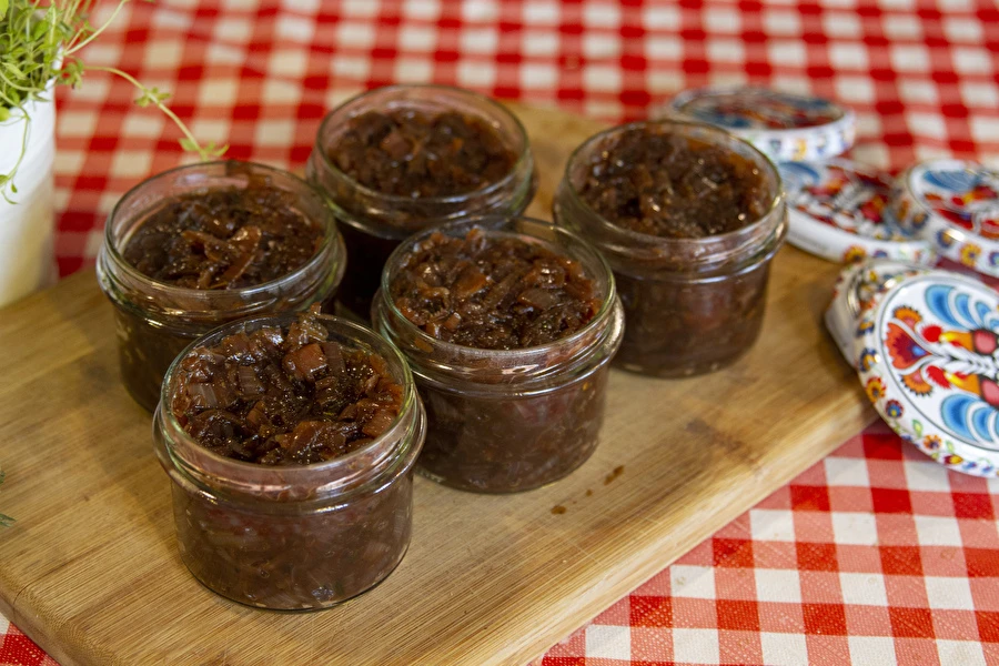 Browin Przepiśnik - Rødløgskonfiture