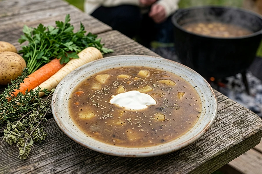 Browin Przepiśnik - Vegetarisk żurek